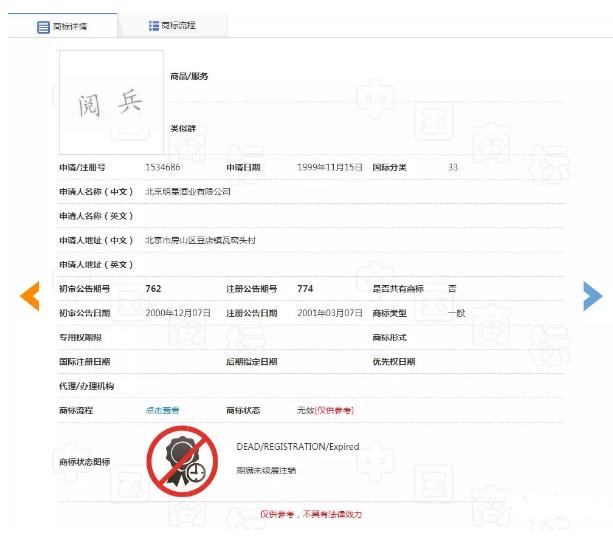 “阅兵”商标能不能注册成功