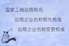 公司注册名称的要求