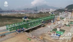 广州工商注册登记天业通联TP120预制装配式一体化架桥机型式试验完