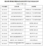 广州白云公司注册工信部：拟注销11家企业跨地区增值电信业务经营许可
