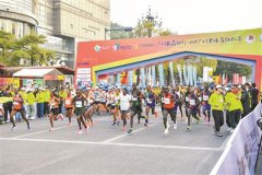 广州去哪里注册公司广州黄埔马拉松冬至开跑四名院士鸣枪助跑