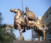 双鸭山玻璃钢罗马骑士雕塑价格【广州程爵雕塑】